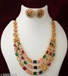 Brass Jewellery Set for Women 