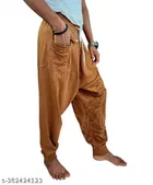 Cotton Loose-Fit Harem Pants for Men 