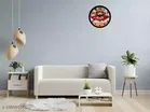 Designer Printed Plastic Wall Clock 