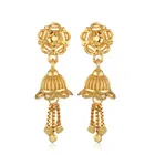 Brass Gold Plated Jhumkas for Women 