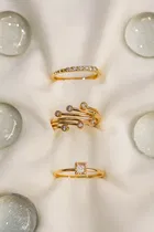Gold Plated Rings for Women 