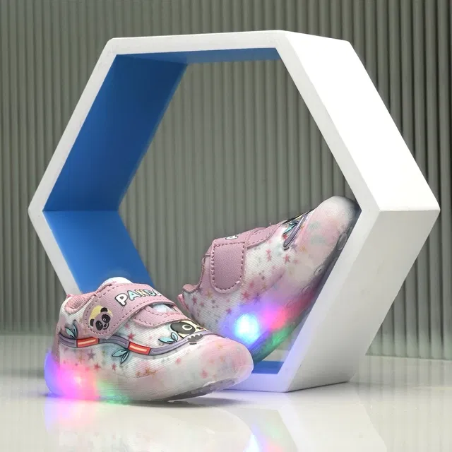 Lightning Sneakers for Kids (Baby Pink, 19)