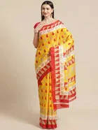 New Fancy Khadi Festive Sarees 