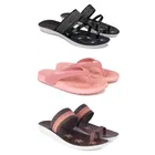 Combo of Flats with Slippers for Women 