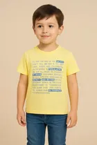 Round Neck Printed T-Shirt for Boys 