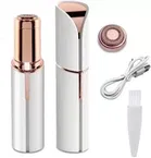Immutable Portable Facial Hair Remover USB Rechargeable Epilator for Chin, Upper Lip & Arm Cordless Epilator  (White)