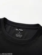 Poly Blend T-shirt for Men, Black, Pack of 6 