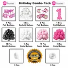 Hello Kitty Theme 1st Happy Birthday Decoration,Multicolour,Set Of 1