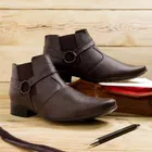 Boots for Men (Brown, 6)