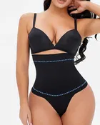 विमेंस कॉटन लाइक्रा टम्मी कण्ट्रोल 4-इन-1 ब्लेंडेड हाई वैस्ट टम्मी & थाई शेपवियर 