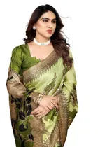 Art Silk Printed Saree for Women 