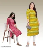 Crepe Kurtis for Women 