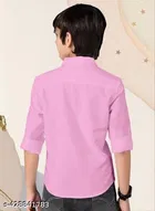Solid Cotton Kurta Set for Boys 