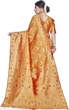 Banarasi Silk Zari Woven Saree for Women 