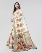Art Silk Printed Saree for Women 