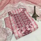 Cotton Printed Unstitched Dress Material for Women 