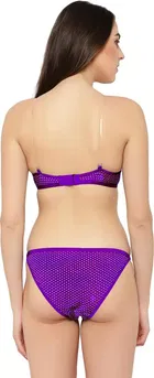 Cotton Blend Lingerie Set for Women 