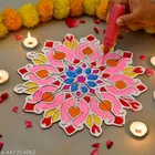 Diwali Rangoli Making Kit (Multicolor)