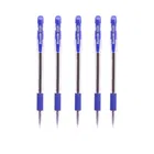 Reynolds champ easy writing blue ball pen 5 pcs pouch (Pack of 1)