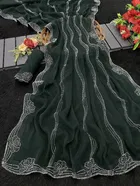 Art Silk Solid Saree for Women 