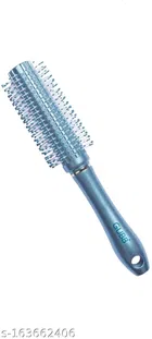 Plastic Hair Roller Brush (Blue)