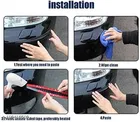 Rubber Car Bumper Protector 