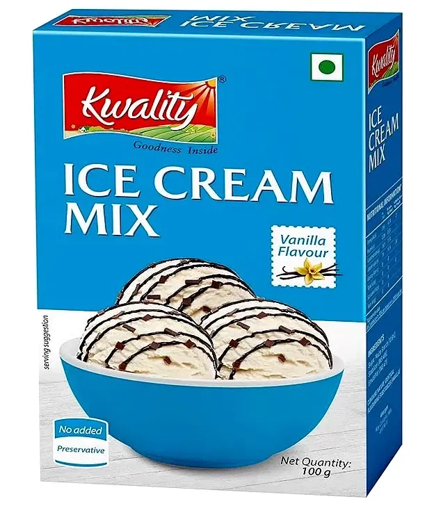 Kwality Ice Cream Vanilla 100 g