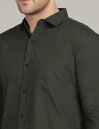 Cotton Blend Full Sleeves Shirt for Men 