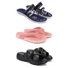 Combo of Flats with Slippers for Women 