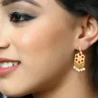 Alloy Gold Plated Earrings for Women 