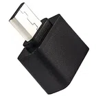 Plastic USB to Type B OTG Adapter (Black)