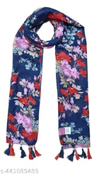 Poly Chiffon Printed Scarves for Women 