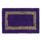 Qaleen Cotton Floor Mat [15x23] Pack of 2 Purple