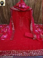 Embroidered Unstitched Suit for Women 