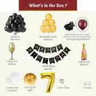 Cocktail Theme 7th Birthday Balloon Decoration Kit , Multicolor, Pack Of 70