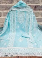 Embroidered Floral Patiala Suits for Women 