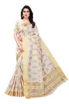 Printed Saree with Blouse Piece for Women 