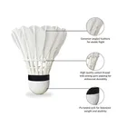 White Feather Shuttle Cock for Juniors 