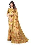 SVB प्रिंटेड साड़ी फॉर वीमेन 