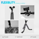 Flexible Gorillapod Tripod with Mobile Attachment for DSLR, Action Cameras & Smartphones Tripod 