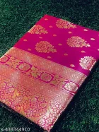 Banarasi Silk Zari Woven Saree for Women 