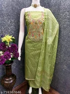 Silk Blend Jaipuri Designs Embroidery Kit 