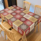 Polyester Table Cover (Red, 54x40 Inch)
