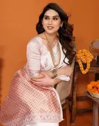 Banarasi Silk Zari Woven Saree for Women 