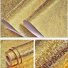 Aluminum Foil Sticker for Home & Kitchen Walls, Gold