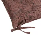 Arch Fab Mocha Brown Chairpad 16x16inch