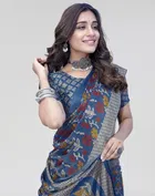 Chiffon Printed Saree for Women 