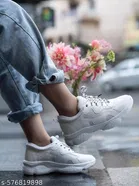 Shoetopia White Sneakers Size IND-8