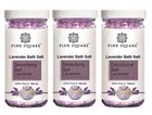 Pink Square Detoxifying Lavender Bath Salt Crystal 
