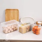 Plastic 3 in 1 Storage Container with Spoons 